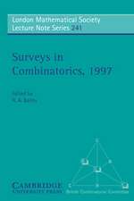 Surveys in Combinatorics, 1997