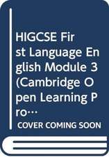 HIGCSE First Language English Module 3