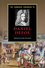 The Cambridge Companion to Daniel Defoe