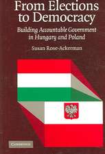 From Elections to Democracy: Building Accountable Government in Hungary and Poland