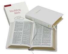 KJV Wedding Bible, Ruby Text Edition, White Imitation Leather, KJ222:T