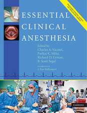 Essential Clinical Anesthesia