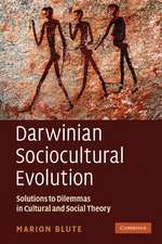 Darwinian Sociocultural Evolution