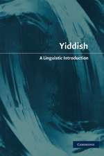 Yiddish: A Linguistic Introduction