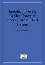 Introduction to the Replica Theory of Disordered Statistical Systems
