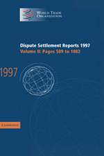 Dispute Settlement Reports 1997