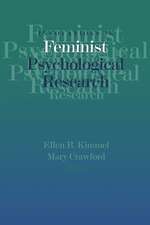 Innovations in Feminist Psychological Research