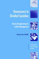 Democracy in Divided Societies: Electoral Engineering for Conflict Management