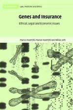 Genes and Insurance: Ethical, Legal and Economic Issues