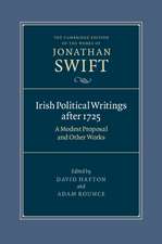 Irish Political Writings after 1725: A Modest Proposal and Other Works