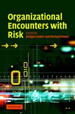 Organizational Encounters with Risk