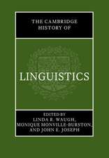 The Cambridge History of Linguistics