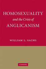 Homosexuality and the Crisis of Anglicanism