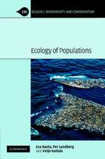 Ecology of Populations