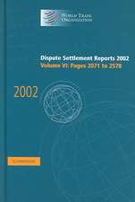 Dispute Settlement Reports 2002: Volume 6, Pages 2071-2578