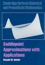 Saddlepoint Approximations with Applications