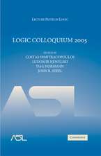 Logic Colloquium 2005