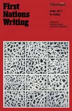 Bourchier, D: First Nations Writing