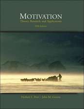 Motivation: Theory, Research, and Applications