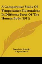 A Comparative Study Of Temperature Fluctuations In Different Parts Of The Human Body (1911)