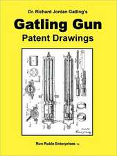 Dr. Richard Jordan Gatling's Gatling Gun Patent Drawings