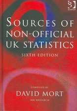 Sources of Non-Official UK Statistics