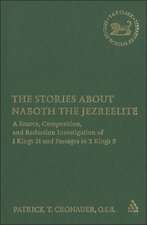 The Stories about Naboth the Jezreelite