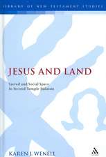 Jesus and Land: Sacred and Social Space in Second Temple Judaism