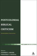 Postcolonial Biblical Criticism: Interdisciplinary Intersections