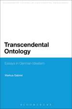 Transcendental Ontology: Essays in German Idealism