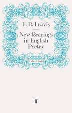 New Bearings in English Poetry