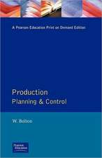 Production Planning and Control