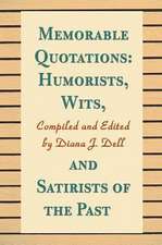 Humorists, Wits, and Satirists of the Past