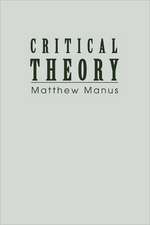 Critical Theory