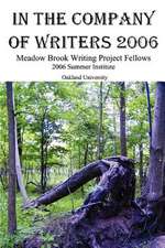 In the Company of Writers 2006