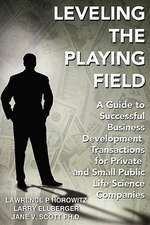 Leveling the Playing Field