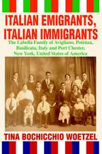 Italian Emigrants, Italian Immigrants