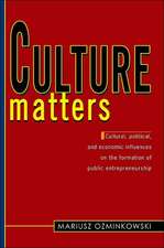 Culture Matters