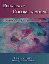 Pedaling Colors in Sound