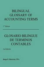 Bilingual Glossary of Accounting Terms