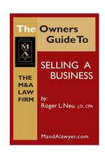 Owners Guide to Selling a Business