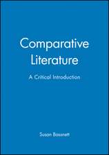 Comparative Literature – A Critical Introduction