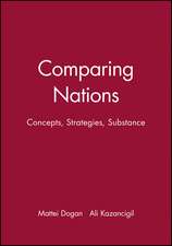 Comparing Nations – Concepts, Strategies, Substance