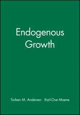 Endogenous Growth