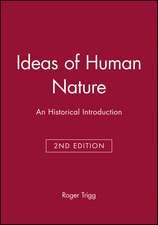 Ideas of Human Nature – An Historical Introduction 2e