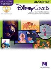 Disney Greats for Clarinet Instrumental Play-Along Pack Book/Online Audio