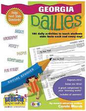 Georgia Dailies: 180 Daily Activities for Kids