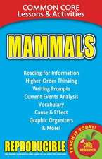 Mammals: Common Core Lessons & Activities