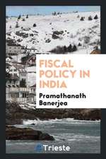 Fiscal Policy in India