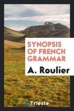 Synopsis of French Grammar